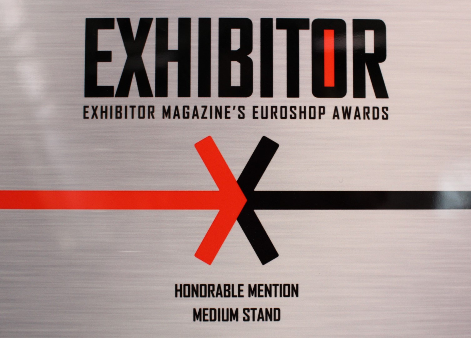 EXHIBITOR杂志的EUROSHOP（杜塞尔多夫零售业展览会）奖